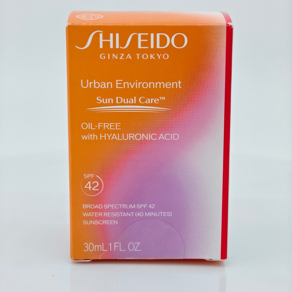 Shiseido Urban Environment Sun Dual Care Oil-Free Sunscreen SPF 42 30mL 1 Fl. Oz